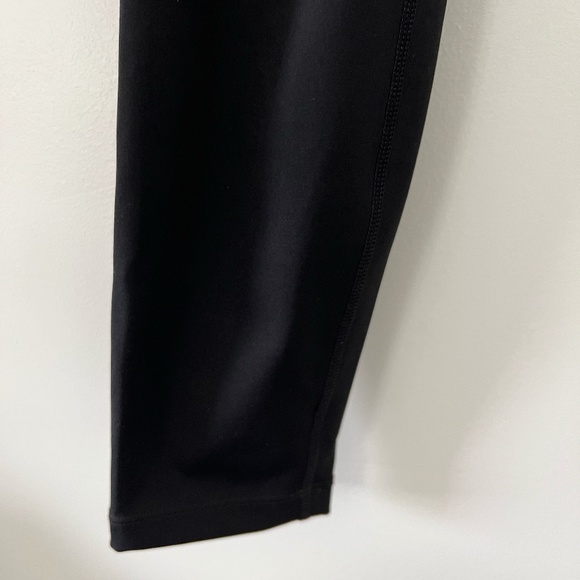 ZYIA Black Ripped Front Leggings Size 2 - Picture 4 of 9